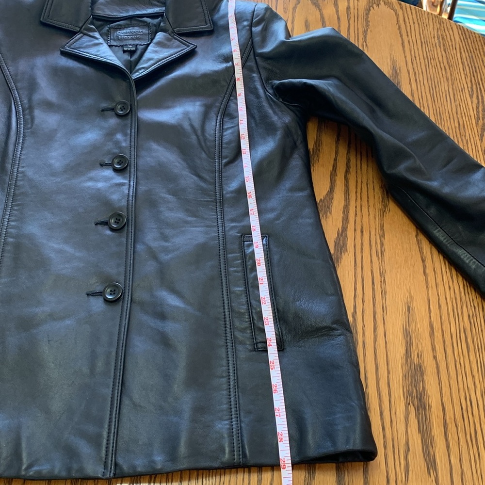 ✨Denver Hayes Lamb Skin Leather Car Coat✨ - Picture 15 of 17